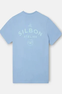 Silbon T-Shirts-T-shirt Atelier Azul
