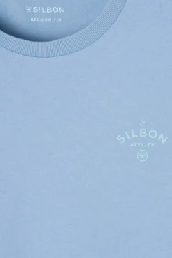 Silbon T-Shirts-T-shirt Atelier Azul
