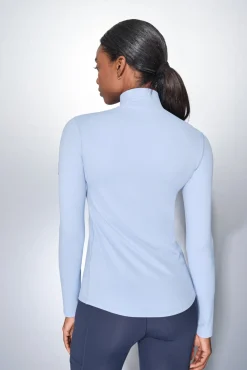 Dash and Stars T-Shirts-T-shirt bebê de manga comprida azul