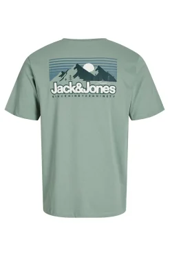 Jack & Jones T-Shirts-T-shirt back print verde
