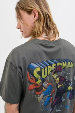 Jack & Jones T-Shirts-T-shirt back print cinzento