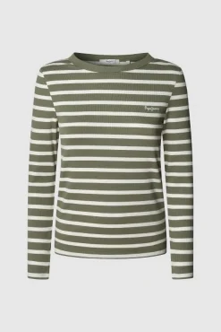 Pepe Jeans T-Shirts-T-shirt Bani Caqui escuro