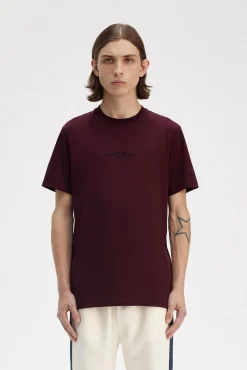 Fred Perry T-Shirts-T-shirt bordada Granada