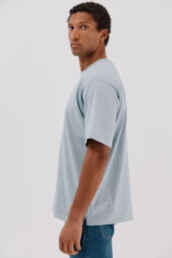 Cortefiel T-Shirts-T-shirt básica Azul