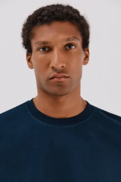 Cortefiel T-Shirts-T-shirt básica Azul