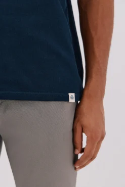 Cortefiel T-Shirts-T-shirt básica Azul