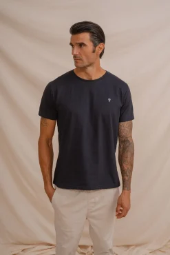 Celopman T-Shirts-T-shirt Básica azul