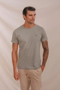 Celopman T-Shirts-T-shirt Básica verde