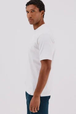 Cortefiel T-Shirts-T-shirt básica Branco