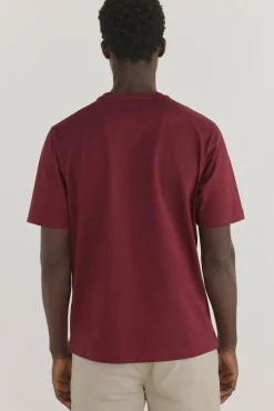 Pedro del Hierro T-Shirts-T-shirt básica Bordeaux