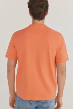 Pedro del Hierro T-Shirts-T-shirt básica Laranja
