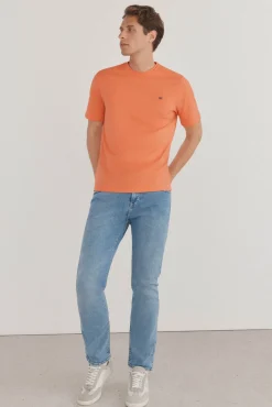 Pedro del Hierro T-Shirts-T-shirt básica Laranja
