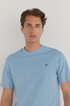 Pedro del Hierro T-Shirts-T-shirt básica Azul