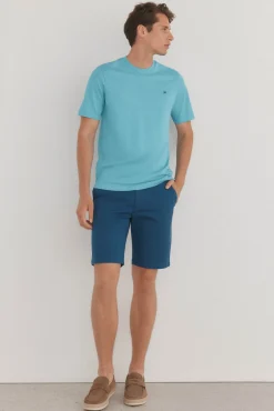 Pedro del Hierro T-Shirts-T-shirt básica Turquesa