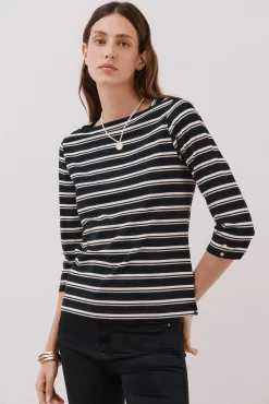 Cortefiel T-Shirts-T-shirt básica barco Cinzento