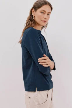 Cortefiel T-Shirts-T-shirt básica barco Azul