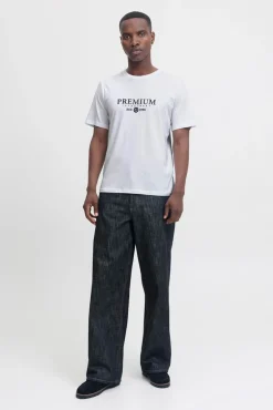 Jack & Jones T-Shirts-T-shirt básica com logo Branco