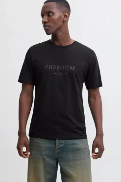 Jack & Jones T-Shirts-T-shirt básica com logo Preto