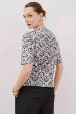 Cortefiel T-Shirts-T-shirt básica decote barco Cinzento