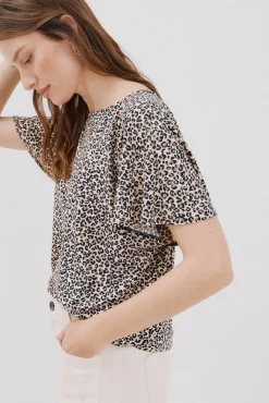 Cortefiel T-Shirts-T-shirt básica fluida Multicolorido