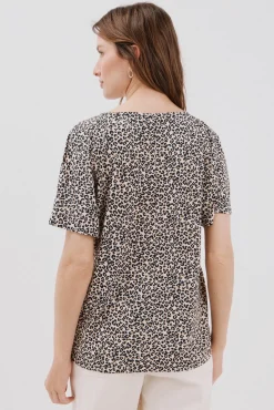 Cortefiel T-Shirts-T-shirt básica fluida Multicolorido