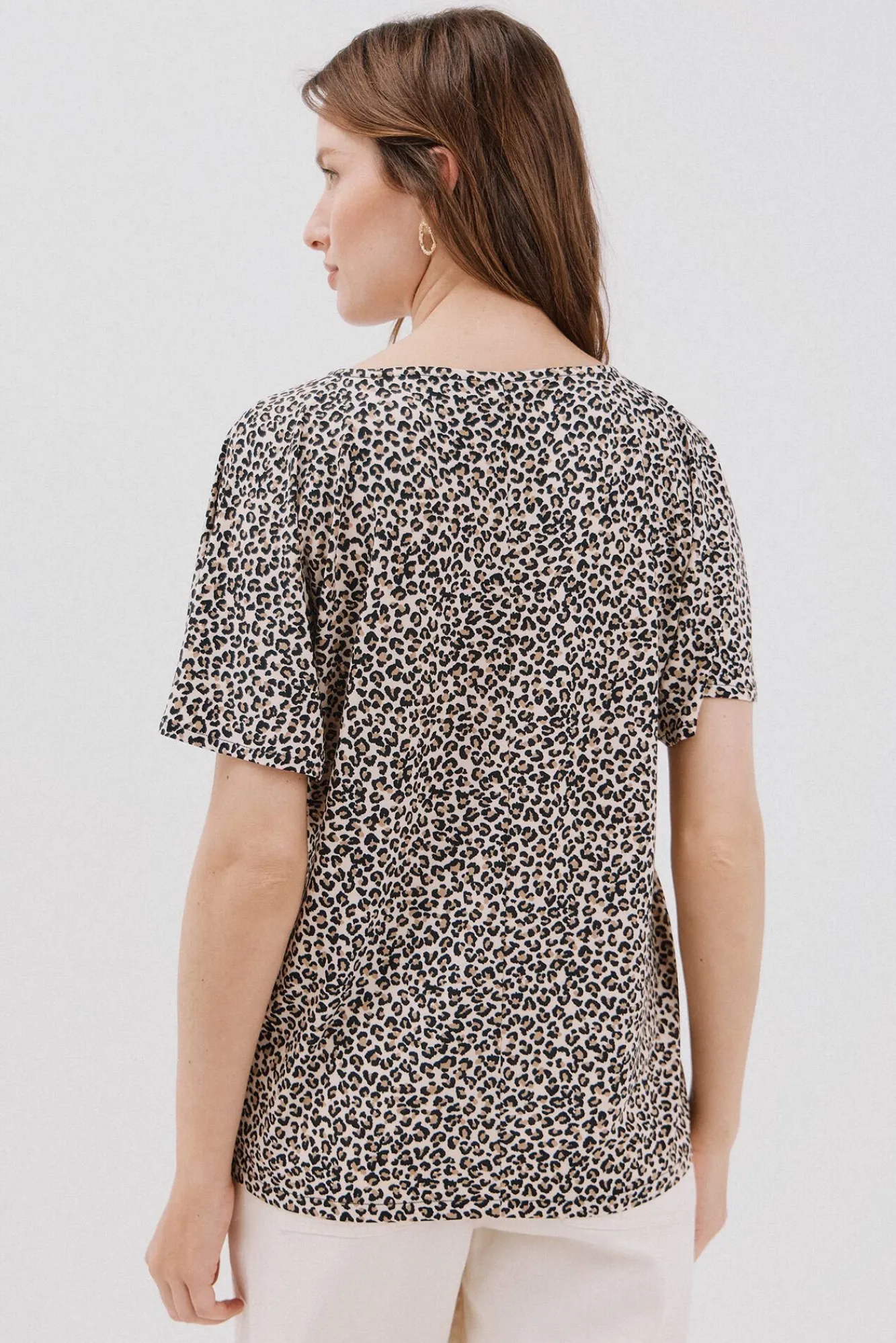 Cortefiel T-Shirts-T-shirt básica fluida Multicolorido