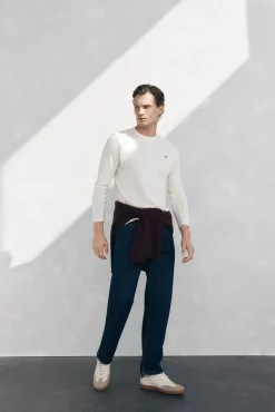 Pedro del Hierro T-Shirts-T-shirt básica manga comprida Beige