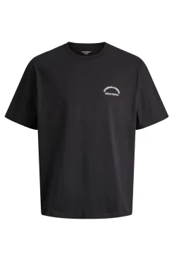 Jack & Jones T-Shirts-T-shirt com estampa traseira preto
