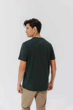 elPulpo T-Shirts-T-shirt com logo bordado Verde