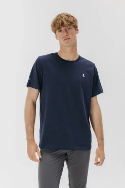 elPulpo T-Shirts-T-shirt com logo bordado Azul