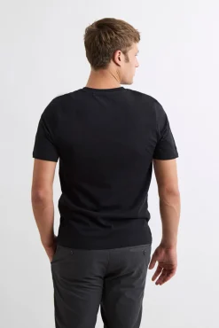 Williot T-Shirts-T-shirt com logo vintage Preto