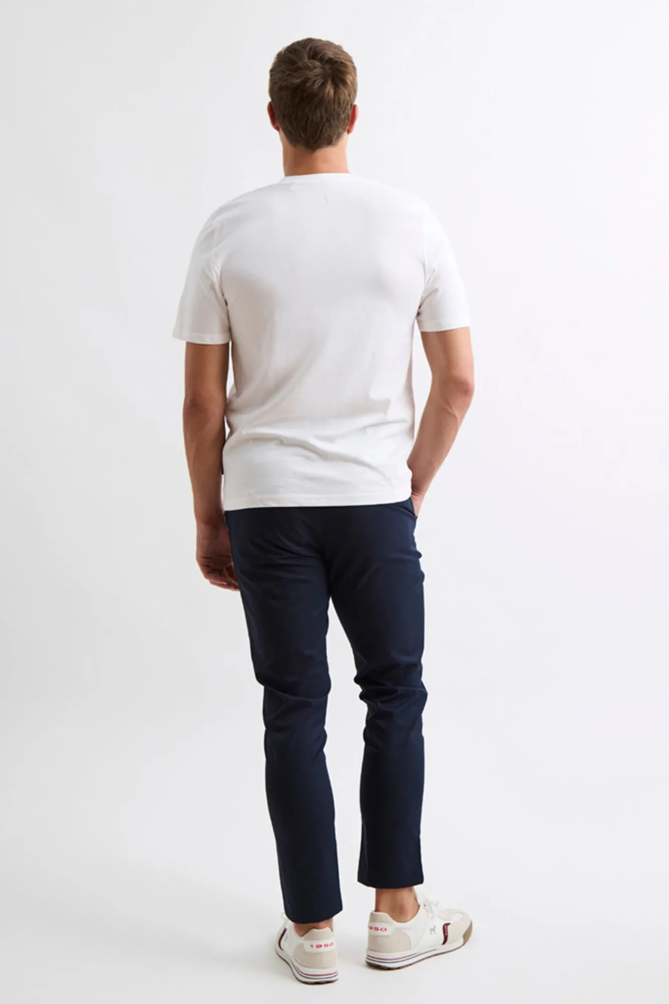 Williot T-Shirts-T-shirt com logo vintage Branco