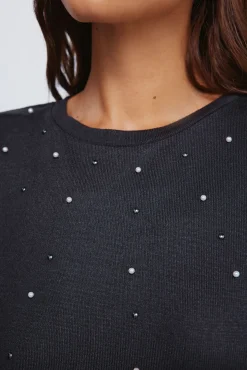 Springfield T-Shirts-T-shirt com tachas posicionadas cinzento