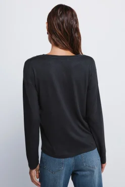 Springfield T-Shirts-T-shirt com tachas posicionadas cinzento