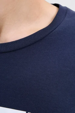 Jack & Jones T-Shirts-T-shirt de corte regular azul