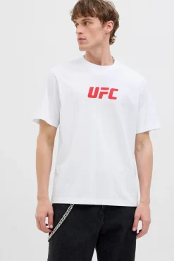 Jack & Jones T-Shirts-T-shirt de corte regular branco