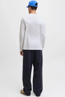 Jack & Jones T-Shirts-T-shirt de corte regular branco