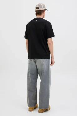 Jack & Jones T-Shirts-T-shirt de corte regular preto