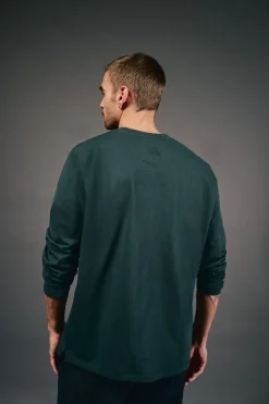 OOTO T-Shirts-T-shirt de manga comprida Verde