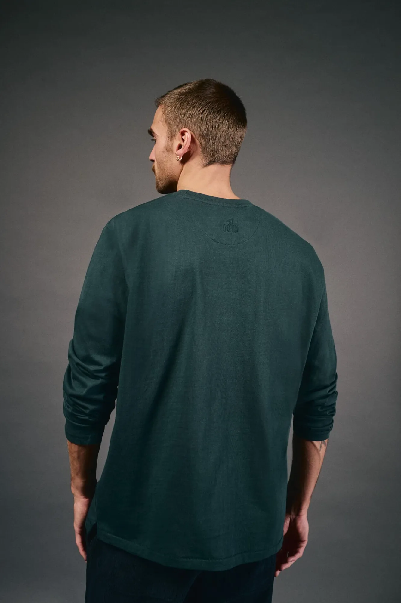 OOTO T-Shirts-T-shirt de manga comprida Verde