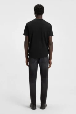 HUGO T-Shirts-T-shirt de manga curta Preto