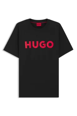 HUGO T-Shirts-T-shirt de manga curta Preto