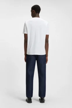 HUGO T-Shirts-T-shirt de manga curta Branco