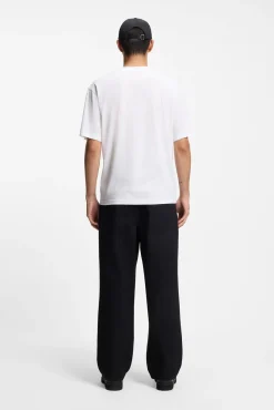 HUGO T-Shirts-T-shirt de manga curta Branco