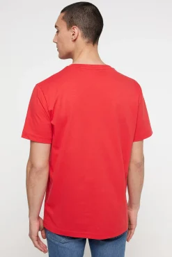 Gant T-Shirts-T-shirt de manga curta Vermelho
