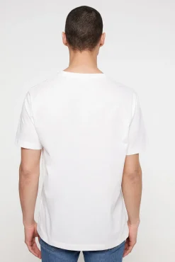 Gant T-Shirts-T-shirt de manga curta Ecru