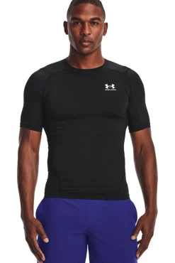 Under Armour T-Shirts-T-shirt de manga curta de homem preto