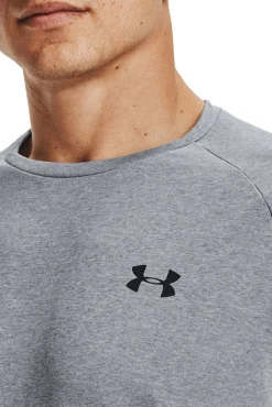 Under Armour T-Shirts-T-shirt de manga curta de homem cinzento