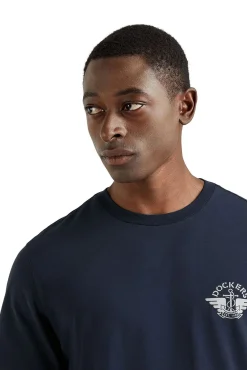 Dockers T-Shirts-T-shirt decote redondo Azul