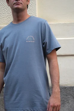 Cloking T-Shirts-T-shirt Fooders Lavada Borgonha Azul